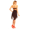 Kleid Mayaadi A038 Schwarz-Weiß- One Size