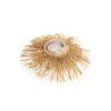 Gürtel Echtes Leder LF-9210 90 cm beige-hellbraun