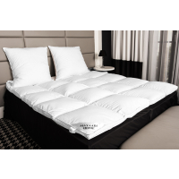 HS72 Matratzenauflage 160  x 200   - 70 %  Daunen – 30 % Federn 4800 G - BWT