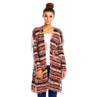 Cardigan Luzabelle 22130 lila-schwarz 1 Stück