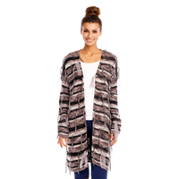 Cardigan Luzabelle 22130 grey-black 1 Pieces