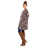 Cardigan Luzabelle 22130 grey-black 1 Pieces