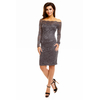 Kleid Mayaadi HS-292 Dunkelgrau S