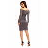 Kleid Mayaadi HS-292 Dunkelgrau S