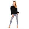 Top Langarm Luzabelle 9094 Schwarz S/M