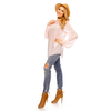 Top Langarm Fabio 8598 Rosa - One Size