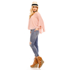 Top Langarm Mayaadi IT-6318 Altrosa - One Size