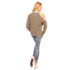 Top Langarm Eight Paris EP15453 Khaki M