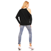 Top Langarm Eight Paris EP15453 Schwarz M