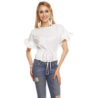 Top Voyelle L537 White S