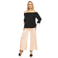 Top Lnog Sleeve Papillonne C2707 Black S/M