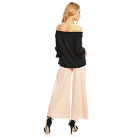 Top Lnog Sleeve Papillonne C2707 Black S/M