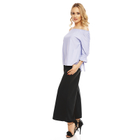 Top Langarm Papillonne C2707 Hellblau S/M