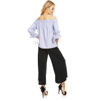 Top Long Sleeve Papillonne C2707 Light Blue M/L