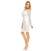 Kleid Mayaadi HS-292 Weiß XL