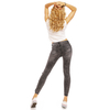Pants Jeans Laulia 4D471 Dark Grey M