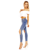 Pants Jeans Gold Sk JS113 Blue M
