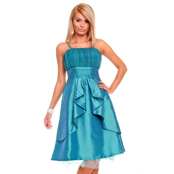 Kleid Mayaadi HS-184 Teal Grün 1 Stück