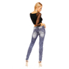 Pants Jeans Denim E1837 Blue XS