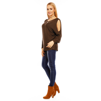 Pullover Bisous Project S564 Khaki - One Size
