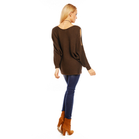 Pullover Bisous Project S564 Khaki - One Size