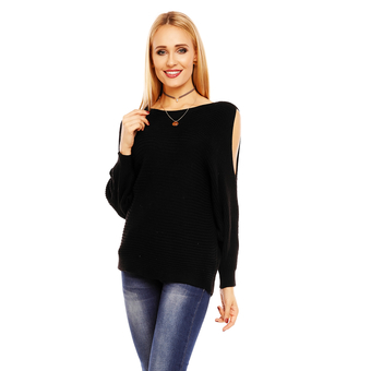 Pullover Bisous Project S564 Black - One Size