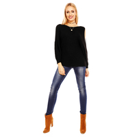 Pullover Bisous Project S564 Black - One Size