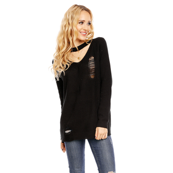 Pullover Emma Ashley PU8981 Schwarz - One Size