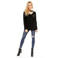 Pullover Emma Ashley PU8981 Schwarz - One Size