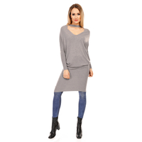 Tunika/Dress Nicole KS1068 Grey - One Size