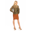 Bluse Jayloucy 2 tlg. mit Shirt JL150 Khaki M/L