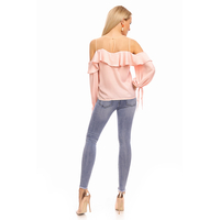 Top Langarm Jayloucy JL142 Rosa M/L