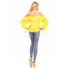 Top Langarm Jayloucy JL142 Gelb S/M