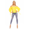 Top Langarm Jayloucy JL142 Gelb M/L