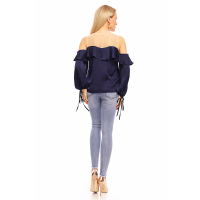 Top Langarm Jayloucy JL142 Dunkelblau M/L