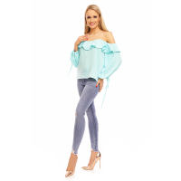 Top Langarm Jayloucy JL142 Aqua M/L