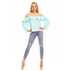 Top Langarm Jayloucy JL142 Aqua M/L
