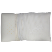 Nackenstützkissen LHIMBI CLASSIC silver line 72x42x13 - Visco