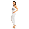 Overall Flamant Rose R5449 Weiss