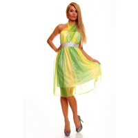 Kleid Mayaadi HS-206 Gelb-Grun M